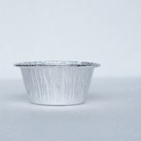 50只装(足量装) 笑粄杯蒸碗笑板烘焙家用不粘锡纸杯蛋挞杯铝箔布丁杯钵仔蛋糕模具