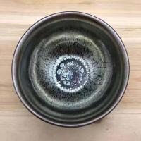 6-9口随机盏一只 建阳建盏茶具铁胎油滴主人杯陶瓷功夫茶杯品茗杯单杯水杯兔毫茶盏