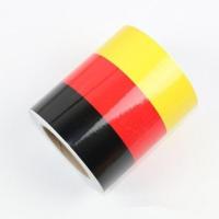 德国色[15厘米宽] 1米[送修剪刀+刮板] [地摊价]汽车三色拉花贴纸德国宝马意大利法装饰品车身饰条