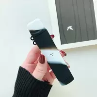 黑白 送挂绳 柚子yooz保护套 柚子一代二代通用硅胶软壳皮套
