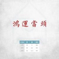 M款鸿运当头[红色] 小 鸿运当头 ins风日式祝福寓意墙贴纸餐饮民宿服装店镜子贴房梁装饰