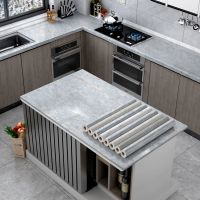 岩石青 60cm宽每2米长 送美工刀和刮板 厨房防油贴纸柜灶台用大理石贴纸耐高温家用防水自粘台面橱柜贴纸