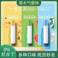 [强烈推荐蓝莓] 健康草本气雾棒草本电子雾化吸入式充电装茉莉白茶烟雾