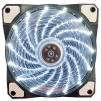 白色 15灯风扇 DIY机箱风扇散热电脑台式机主机12cm静音水冷极光RGB炫彩风冷