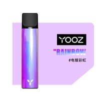 彩虹 丫oozMINI贴纸镭射电镀光面柚子迷你个性贴纸防刮不褪色保护套