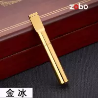 金色 细烟过滤烟嘴 ZOBO正牌女式香烟金属烟嘴过滤器