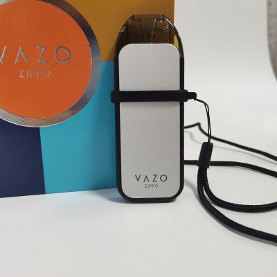 zippo 黑色挂绳+胶圈 Vazo电子雾化器Zippo烟杆透明硅胶套防尘防滑全透明保护挂绳挂脖