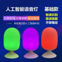 人工智能语音灯(采用自研芯片)基础款 语音小夜灯创意充电节能卧室房间床头装饰宿舍灯生日礼物浪漫台灯