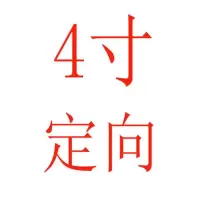 4寸定向 PP重型加厚尼龙万向轮4寸5寸6寸8寸带刹车定向轮耐磨抗压易推易拉