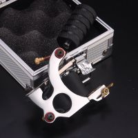 银色机加送大礼包 专业纹身机10线圈纹身机器永久打雾纹身器材开店专用工具买就送针