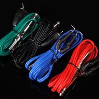 红色 精品纹身粉色彩色硅胶勾线彩色1.8米线长刺艺纹身机套装