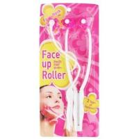 粉色瘦脸器一个 手动滚轮式瘦脸神器 提拉紧致微笑脸部矫正器面部双下巴v脸按摩器