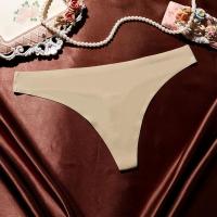 肤色 M 建议:85-100斤 2条装一片式无痕丁字裤女性感T字裤舒适隐形瑜伽运动健身型内裤