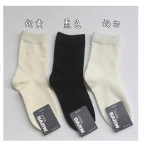 黑色一双 [袜长大约15CM] 白色堆堆袜日系可爱jk袜子女夏天薄款中筒制服短袜瘦腿韩版长袜黑