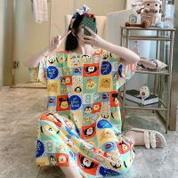 826 XL 170斤内[送发带] 350斤特大码短袖睡裙女胖mm加肥加大夏季薄款冰丝高弹力睡衣裙