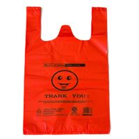 20x32中厚2斤(约490只) 红色 塑料袋子红色超市购物背心袋一次性打包市场袋厂家按斤批发