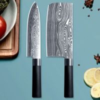 锋利菜刀黑色刃不易生锈不锈钢家用小菜刀切片刀切肉片切菜切瓜果