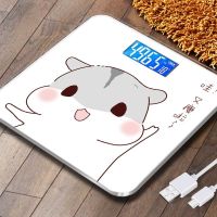 电子称可选usb充电人体电子秤体重秤家用健康电子秤体重计器