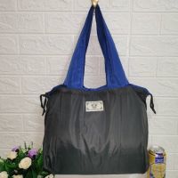 可折叠束口购物袋韩版单肩束口环保袋时尚收纳包市购物袋