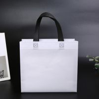 加厚覆膜无纺布袋 服装店袋子 装鞋盒礼品环保手提袋