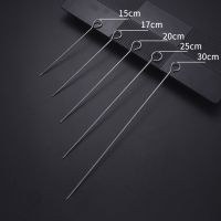 不锈钢木柄捞肉烧鸭猪皮插卤牛肉勾丁字挂钩子叉烧腊环松肉鹅尾针