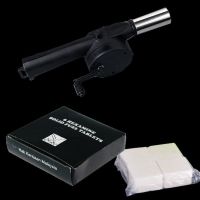 便携式式电动鼓风机 烧烤助燃器 烧烤炉吹风机 电动吹风机