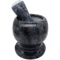 捣蒜泥家用石头臼子罐敲碎药研磨工具厨房压蒜器擂钵绞蒜泥器