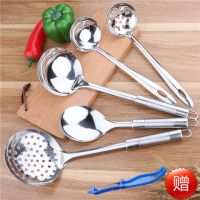 加厚不锈钢厨具套装锅铲煎铲大漏勺汤勺饭勺粉捞火锅勺厨具八件套