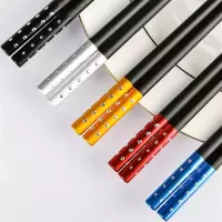 合金筷子家用1人1色5-10双情侣套装防霉防滑耐高温不发霉快子