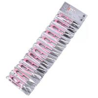 大号纱剪修剪线头弹簧剪十字绣u型剪高碳小剪刀大纱剪刀|常规12把粉色