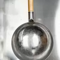 宝宝辅食奶锅手工锻打铁锅小炒锅煎蛋不粘锅小型单人燃气灶适用|直径17圆底带锅架加铲
