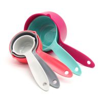 出口 烘焙家用厨房量勺奶粉量勺塑料量杯小量勺计量刻量称量|大号量勺