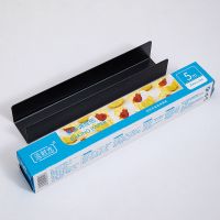 u形不粘曲奇饼干模 不粘u形面包模 diy蔓越莓饼干模具模具|黑色长款(加厚)送5米油纸