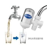 净化饮水净水器家用厨房滤水器净水器水龙头防溅水过滤器|透明净水器一台+5个滤芯[共6芯]