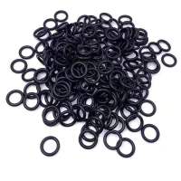 橡胶圈密封圈o型圈修理盒包维修套装 国美日标 挖掘机铲车 耐高温|红/黄/蓝各一盒