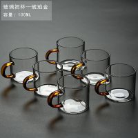 加厚耐高温防爆玻璃杯小茶杯喝茶杯子品茗杯小酒杯迷你小茶杯