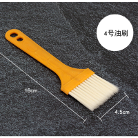 多支装厨房刷油烧烤刷料理酱刷不掉毛烘焙毛刷烙饼刷|4号薄板油刷 10支
