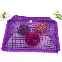 菜罩新款家用多功能方形大号可折叠饭菜罩子餐桌罩防尘食物罩菜网