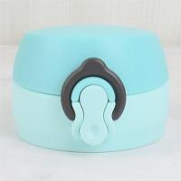 弹跳保温杯盖子通用锁扣按钮盖子防漏水杯配件水壶弹跳杯盖子|天蓝色盖子1个装