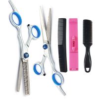 理发剪刀家用美发剪发套装打薄剪平剪牙剪儿童理发自己剪头发|升级:平+牙+刘海器+削发梳送梳子