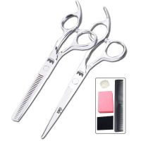 火匠美发理发剪刀工具套装家用打薄剪牙剪平剪头发女|亮银6.0寸剪刀:赠4件礼物 牙剪+剪发围布