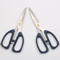 家用剪刀不锈钢民用办公文具剪剪纸剪布厨房剪|2把强力剪-大+中