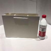 服装袋子印刷加厚纸袋包装牛皮购物袋订制手提袋|30x22x8cm横版 白卡纸(5个)