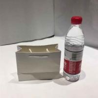 服装袋子印刷加厚纸袋包装牛皮购物袋订制手提袋|15x12x6cm横版 黑卡纸(5个)