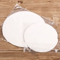 耐高温圆形方形空气炸锅烘焙油纸硅油纸厨房不粘烤肉吸油纸|圆形款直径19厘米100张