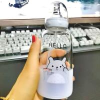 可爱奶瓶水杯成人创意个性玻璃杯韩版女学生便携迷你随手杯