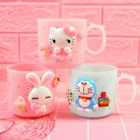 儿童塑料刷牙杯子漱口杯创意卡通可爱家用情侣牙刷杯套装浴室牙缸