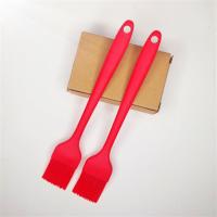 家用耐高温油刷子厨房烙饼硅胶油刷烘焙烧烤刷不掉毛烧烤刷油刷子|[升级加厚款]中号油刷2个(颜色随机