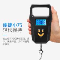 手提秤50公斤电子秤充电便携式弹簧秤小型家用称菜快递称重器