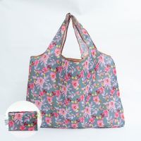 市购物袋环保袋可折叠便携手提袋买菜包大容量牛津布印字|落樱缤纷 大号购物袋+中号购物袋
